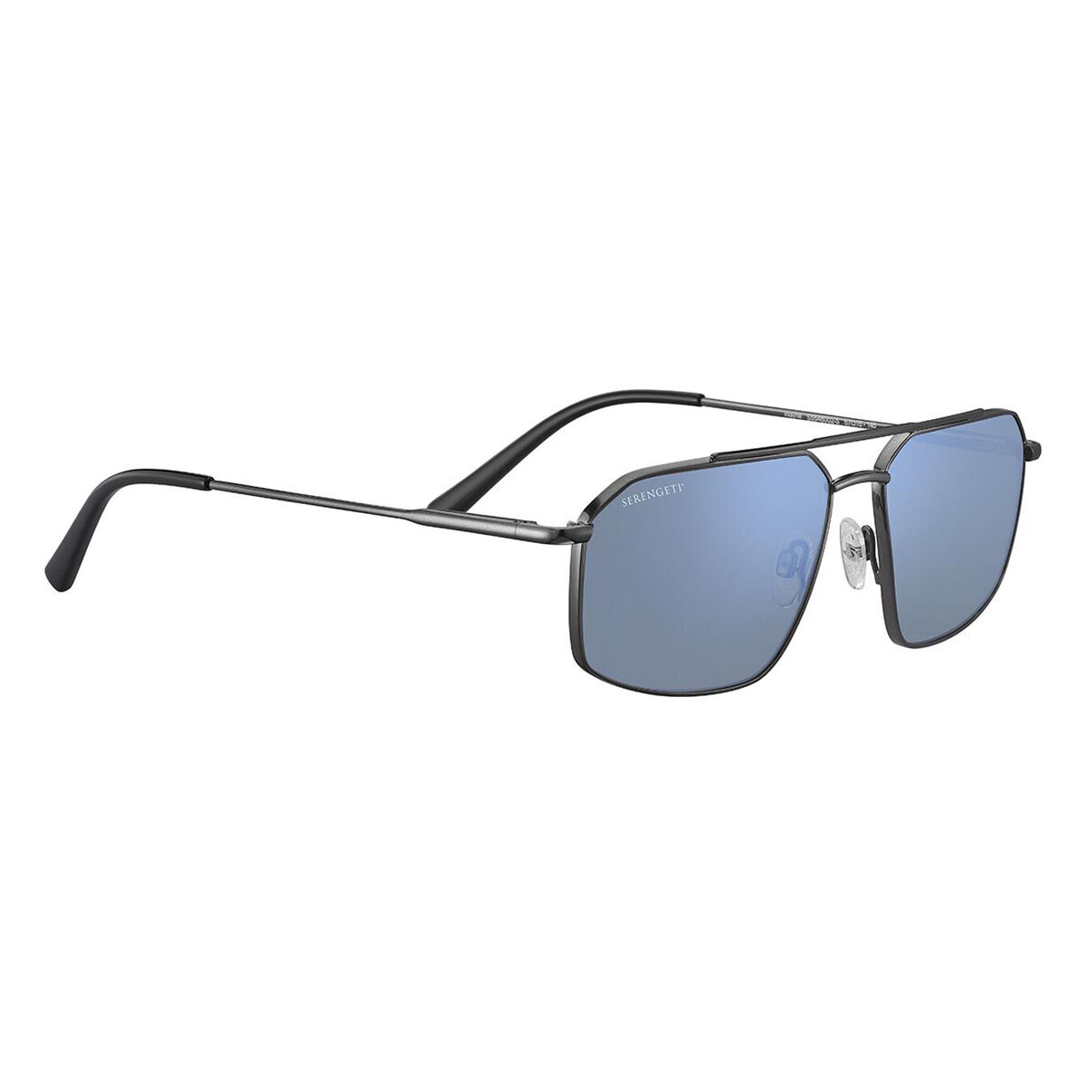 WAYNE, Shiny Dark Gunmetal-Mineral Polarized 555nm Blue Cat 2 to 3, hi-res image number null